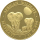 Somalia, 1000 Shillings 2014, Elephants (1 Oz)