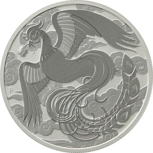 Australia, 1 Dollar 2022, Chinese Myths and Legends - Phoenix (1 Oz)