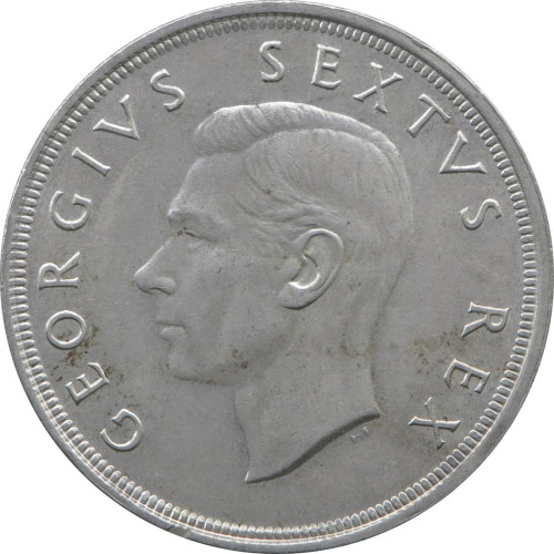 South Africa, 5 Shillings 1952, 300th Anniversary - Founding of Capetown