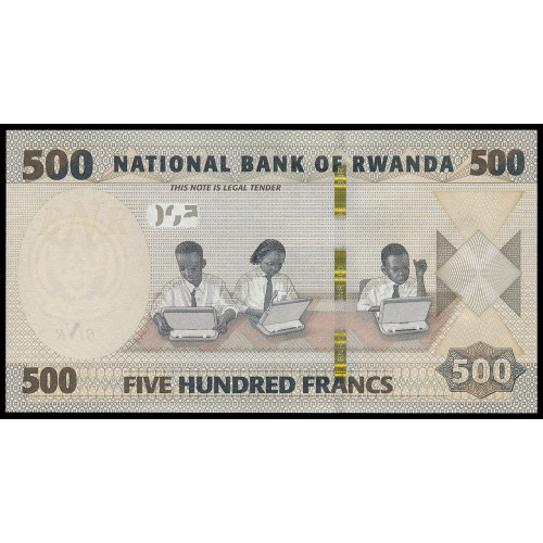 Rwanda, 500 Francs 2019