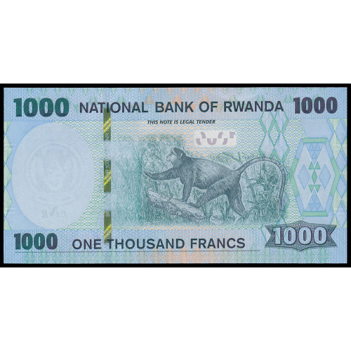 Rwanda, 1000 Francs 2019