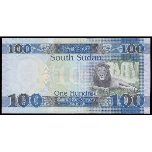 South Sudan, 100 Pounds 2019