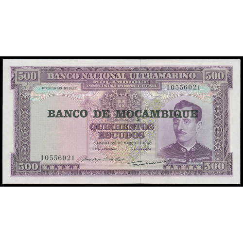 Mozambique, 500 Escudos 1976