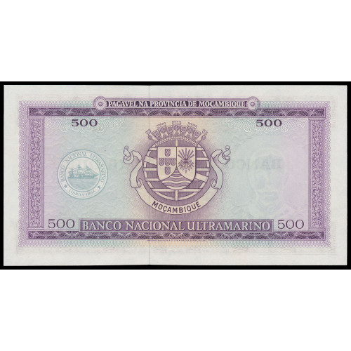 Mozambique, 500 Escudos 1976