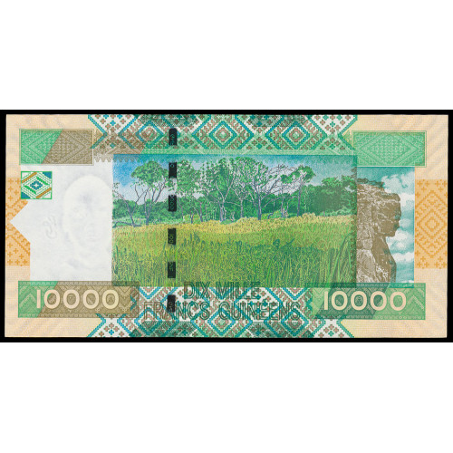 Guinea, 10000 Francs 2007