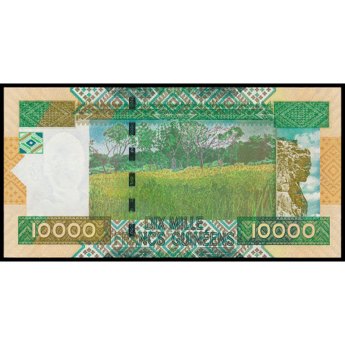 Guinea, 10000 Francs 2008