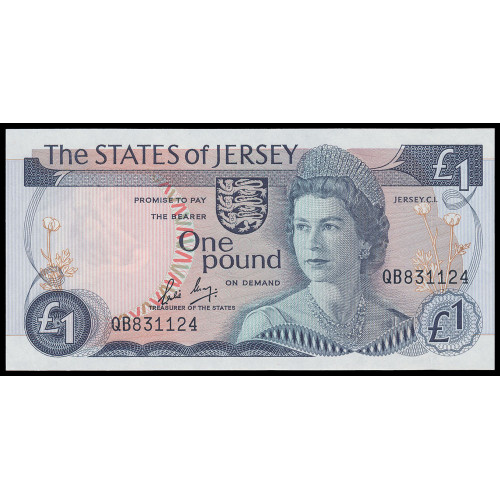 Jersey, 1 Pound 1983