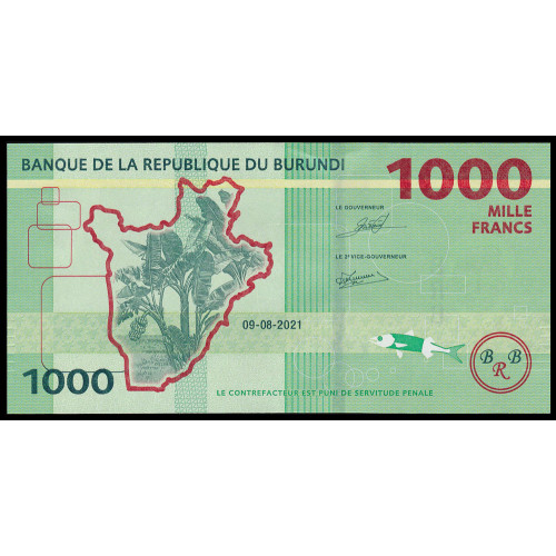 Burundi, 1000 Francs 2021