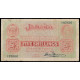 Jamaica, 5 Shillings 1918, A/7 97666