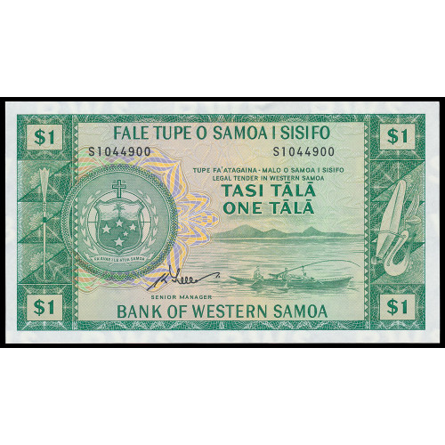 Western Samoa, 1 Tala 1963 / 2020, Reprint