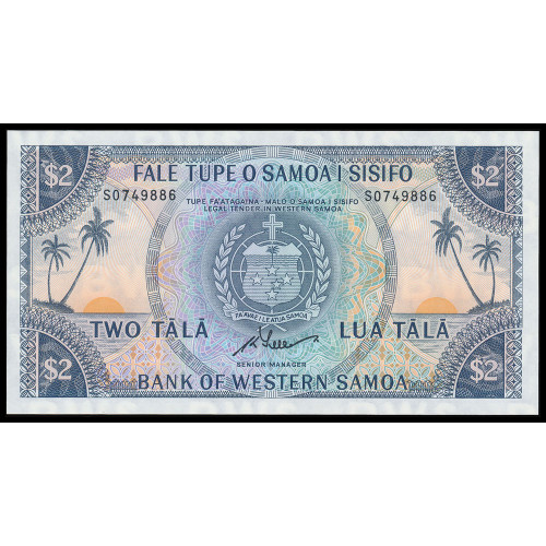 Western Samoa, 2 Tala 1963 / 2020, Reprint