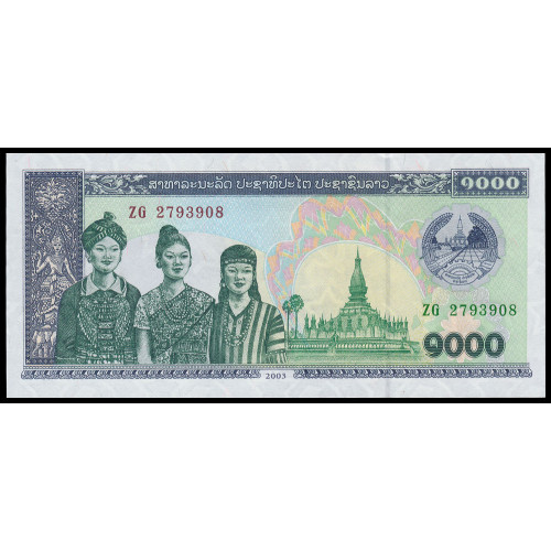 Laos, 1000 Kip 2003