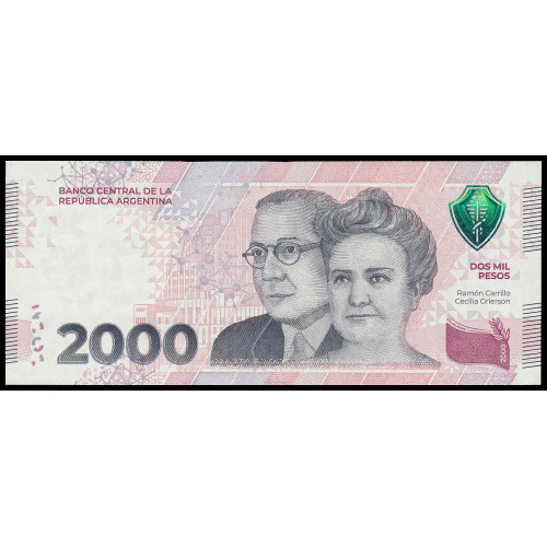 Argentina, 2000 Pesos 2023