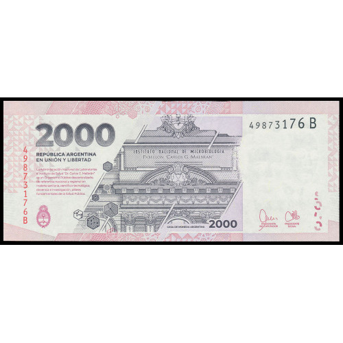 Argentina, 2000 Pesos 2023