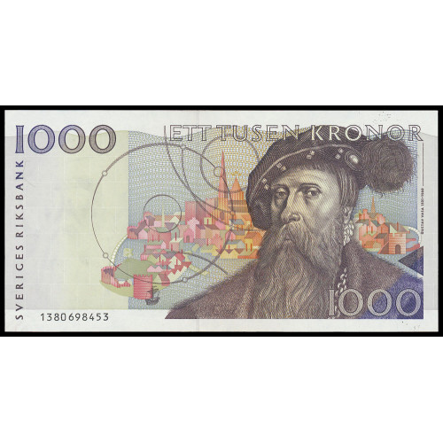 Sweden, 1000 Kronor 1991