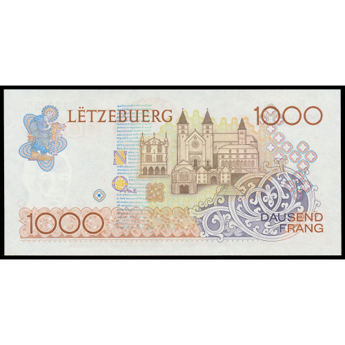 Luxembourg, 1000 Francs 1985, B 130456