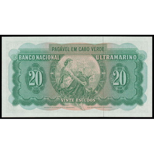 Cape Verde, 20 Escudos 1972, 1618197