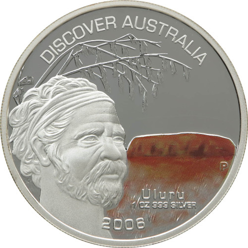 Australia, 1 Dollar 2006, Discover Australia - Uluru (1 Oz)