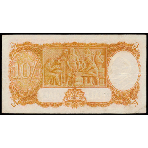 Australia, 10 Shillings 1942, F/29 126935