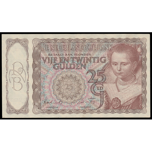 Netherlands, 25 Gulden 1943, 10 AE 032312