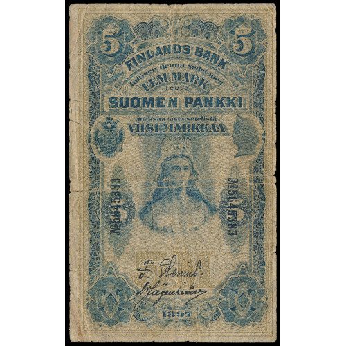 Finland, 5 Markkaa 1897, 5645383