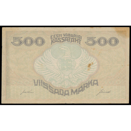 Estonia, 500 Marka 1920, 062482