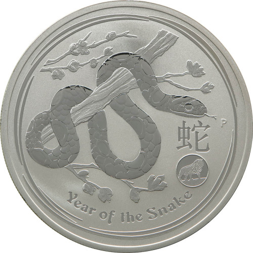 Australia, 1 Dollar 2013, Year of the Snake (1 Oz) (Lion privy mark)