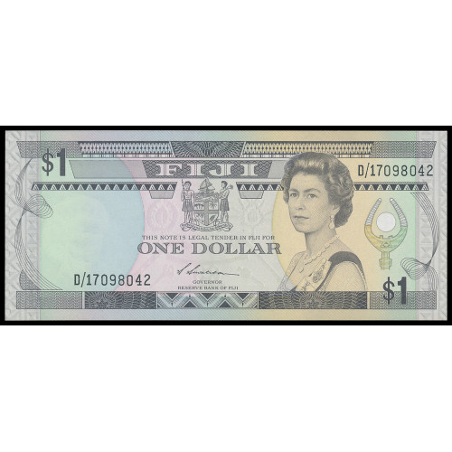 Fiji, 1 Dollar 1993