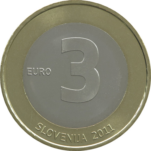 Slovenia, 3 Euro 2011, 20th Anniversary of Independence