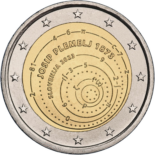 Slovenia, 2 Euro 2023, 150th Anniversary of the Birth of Josip Plemelj