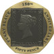 Gibraltar, 50 Pence 2020, Penny Black