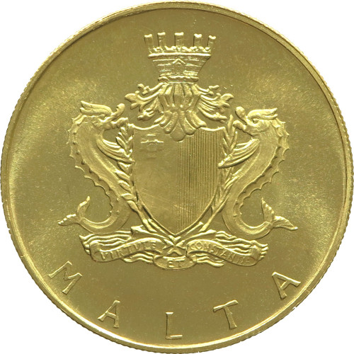 Malta, 20 Pounds 1974, Merill bird