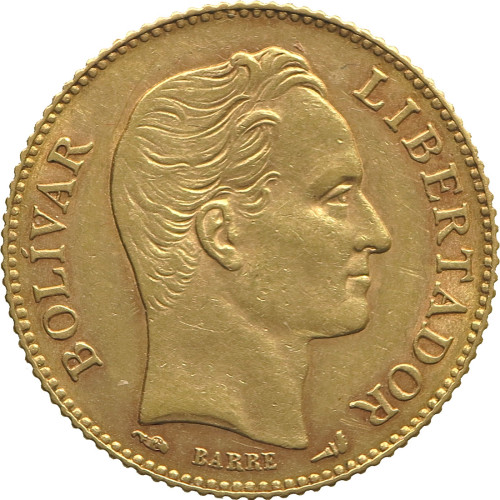 Venezuela, 20 Bolivares 1911