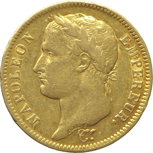 France, 40 Francs 1811 A