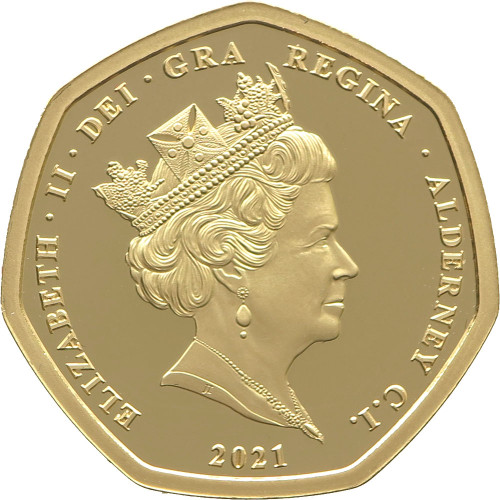 Alderney, 1 Sovereign 2021, 50th Anniversary of Decimalisation