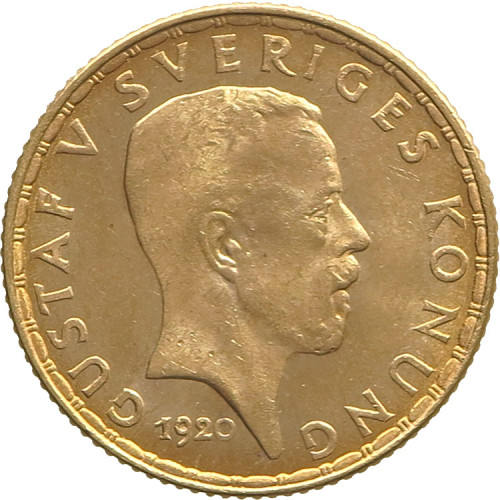 Sweden, 5 Kronor 1920 W