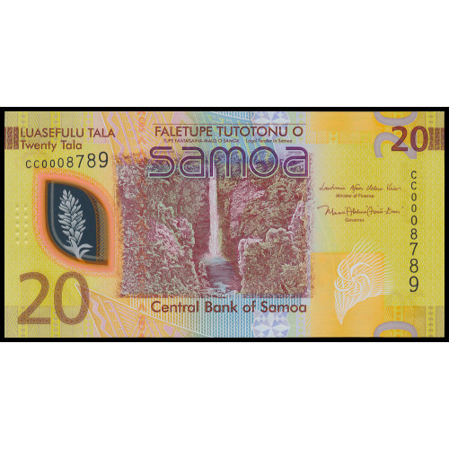 Samoa, 20 Tala 2023 (Polymer)