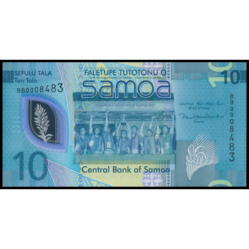 Samoa, 10 Tala 2023 (Polymer)