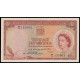 Rhodesia & Nyasaland, 10 Shillings 20.11.1956, W/4 155903