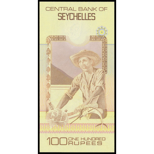 Seychelles, 100 Rupees 1983