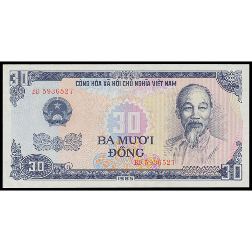 Vietnam, 30 Dong 1985