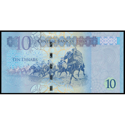 Libya, 10 Dinars 2015