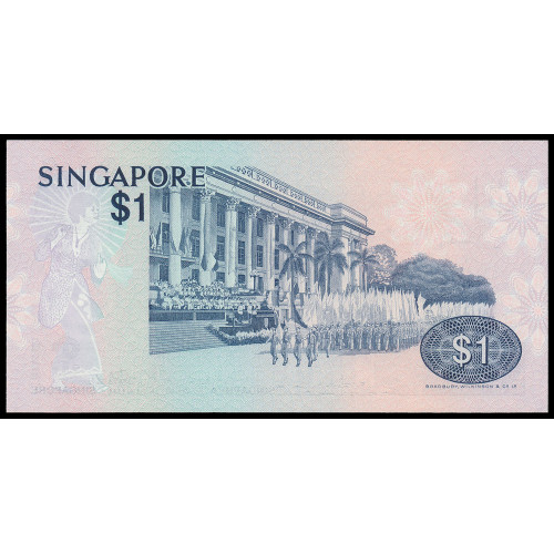 Singapore, 1 Dollar 1976