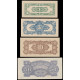 Philippines, 0,01 - 1000 Pesos 1942-45, 10 notes set