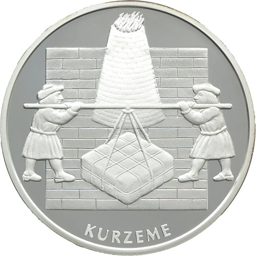 Latvija, 1 Lats 2003, Laiks - Kurzeme