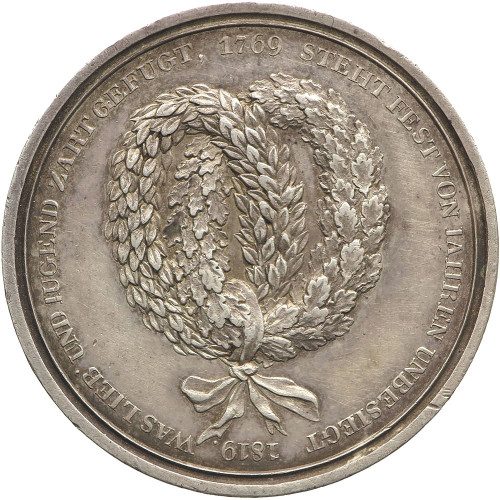 Germany (Saxony), Silver medal, Golden Wedding Anniversary 1819