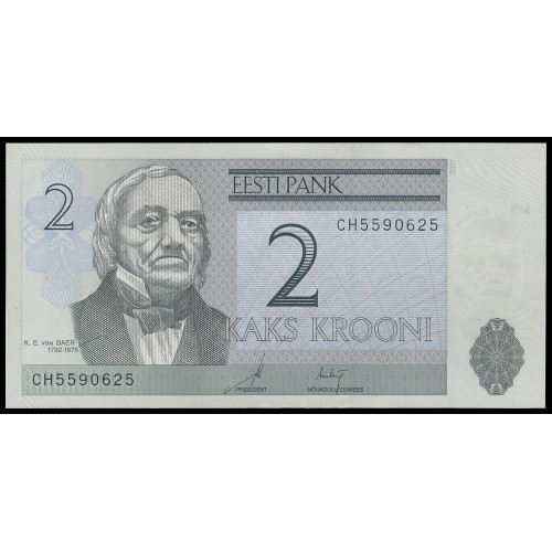 Estonia, 2 Krooni 2007