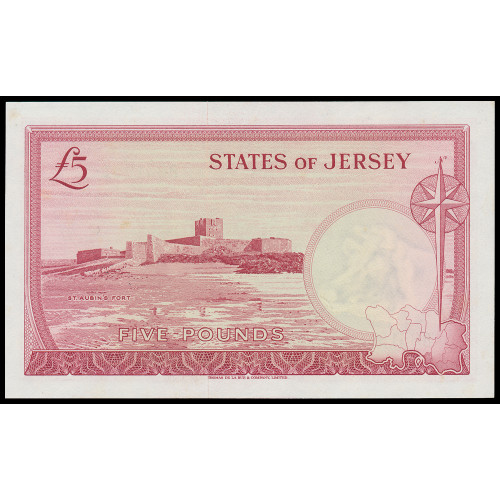 Jersey, 5 Pounds 1963, B 831951