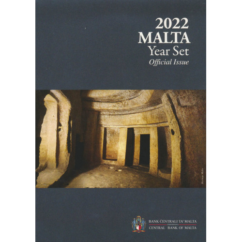 Malta, Euro BU set 2022, Hal Salfieni Hypogeum