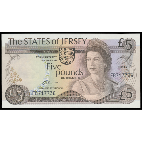 Jersey, 5 Pounds 1976, FB 717736